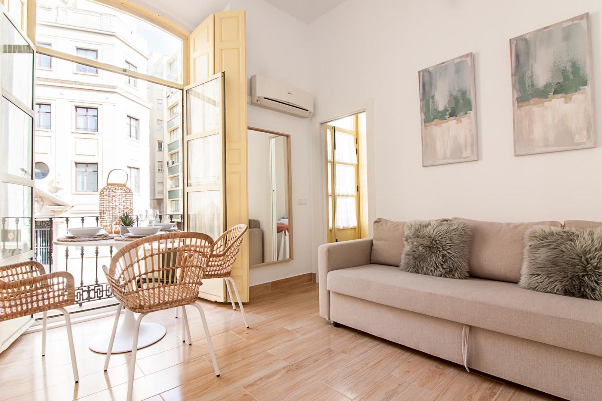 Apartament Malaga Center Flat Cathedral Zewnętrze zdjęcie