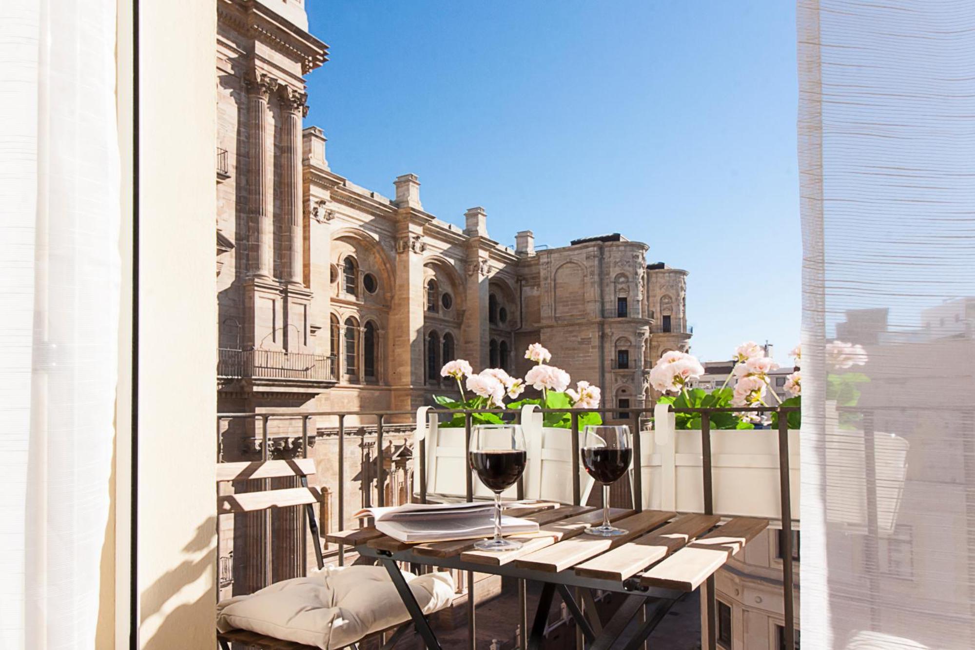 Apartament Malaga Center Flat Cathedral Zewnętrze zdjęcie